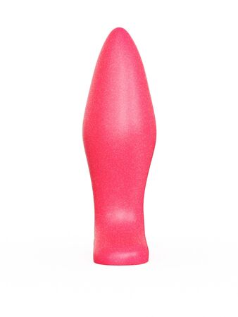 Розовая анальная пробка - 11,5 см.